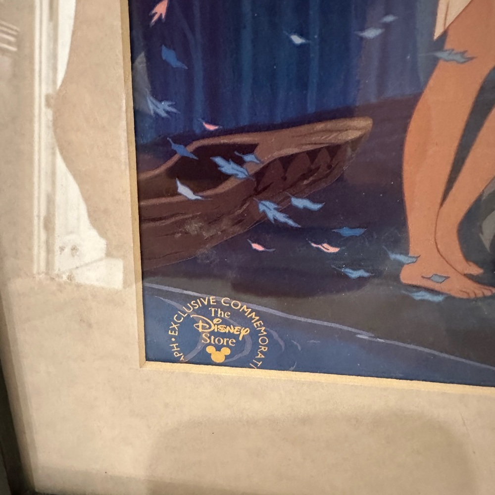 Exclusive Commemorative Disney Lithographs